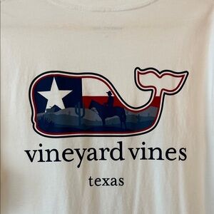 Vineyard Vines Texas Flag Whale Tee Men’s XL